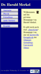 Mobile Screenshot of merkel.de